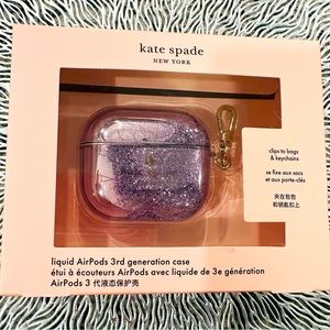 Kate Spade Liquid Purple AirPods 3rd Generation Case
